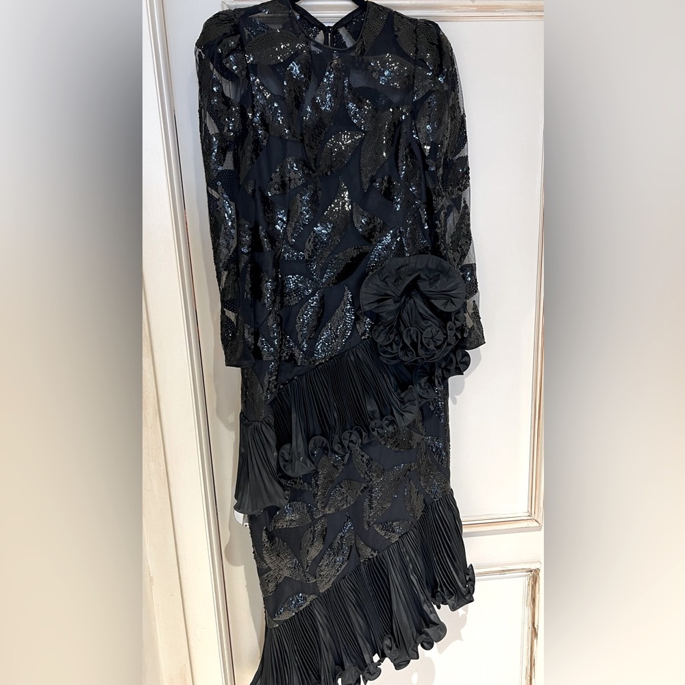 Custom Made Gown Black Size 8
